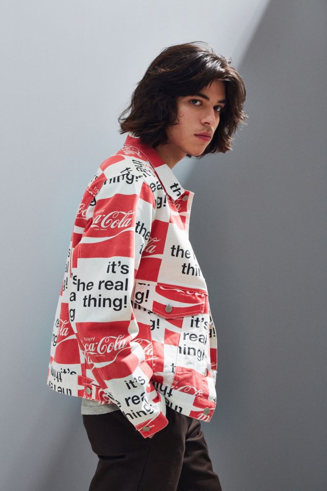 Urban outfitters coca hot sale cola jacket