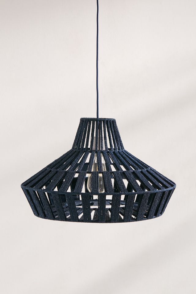 Tuyen Small Jute Pendant Light #2