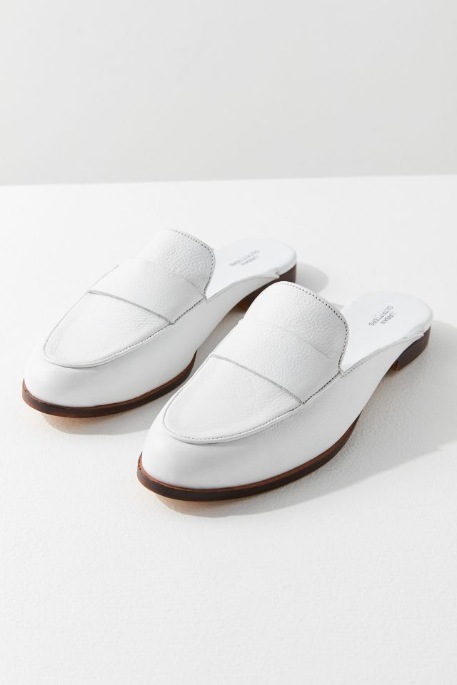 Jules Leather Loafer Mule #1