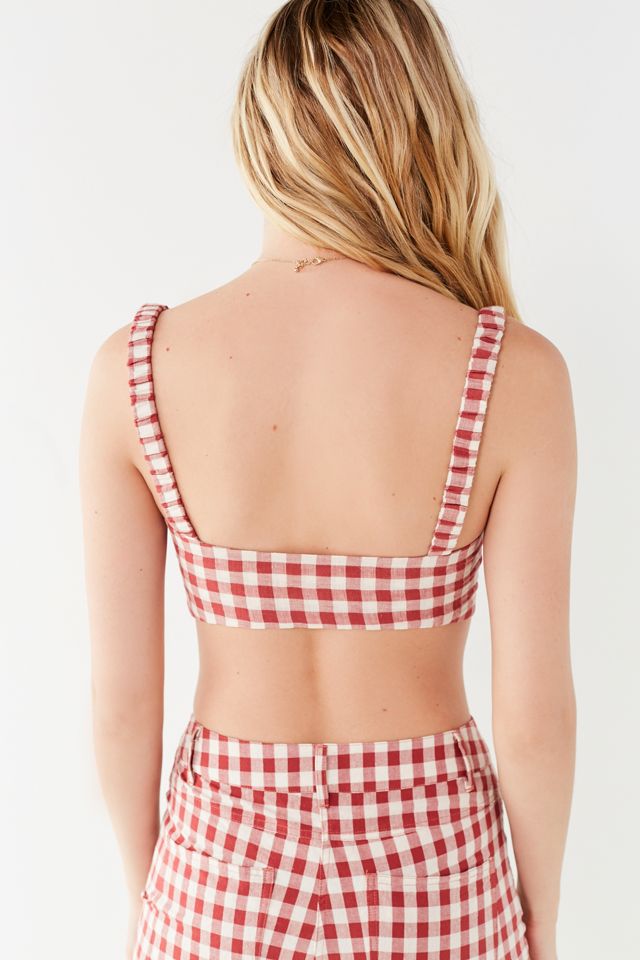 Capulet Lulu Gingham Bra Top | Urban Outfitters