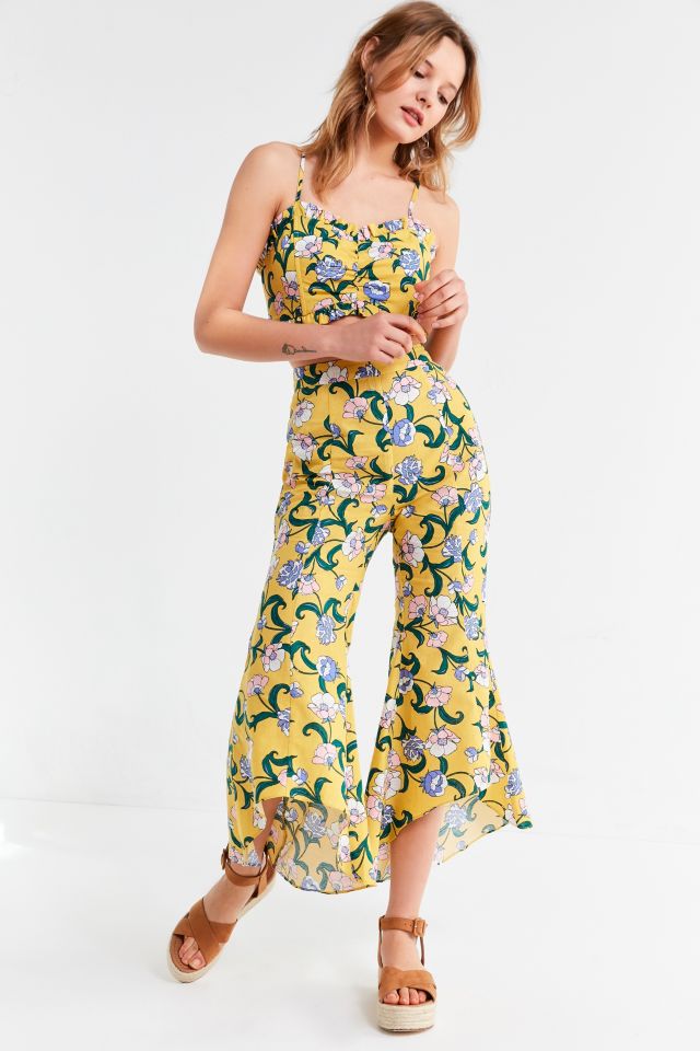 Moon River Flora Flare Pant | Urban Outfitters