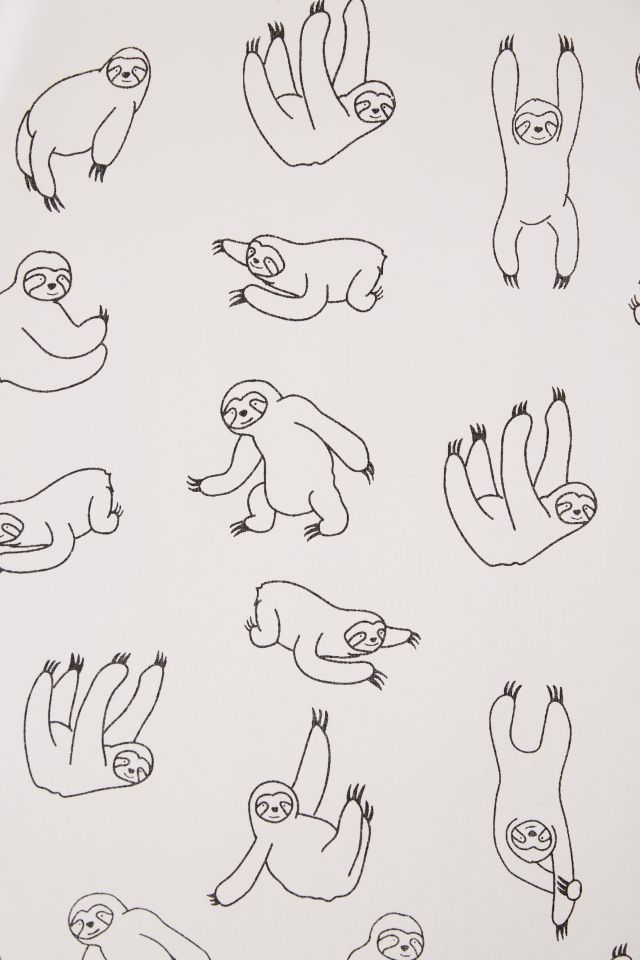 Sloths Shower Curtain #1