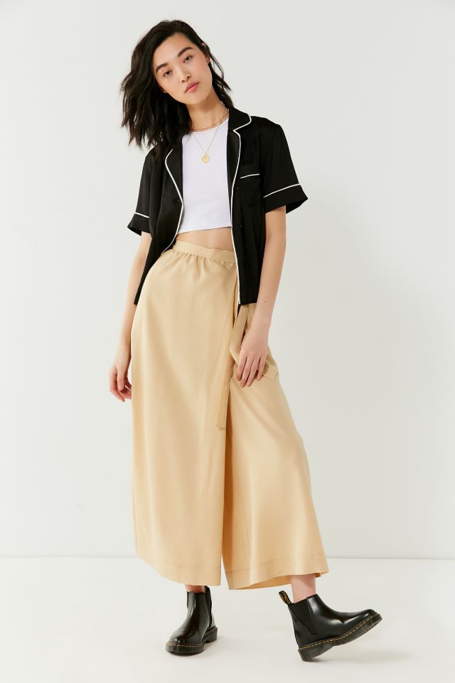 Wide Leg Wrap Pant