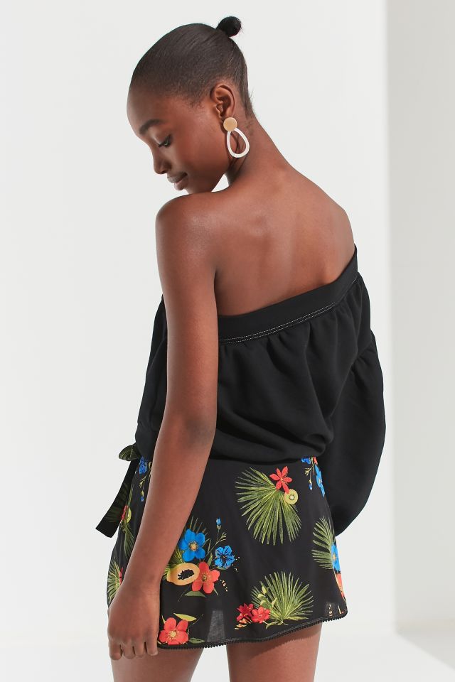 House Of Sunny Off-The-Shoulder One-Shoulder Top #1