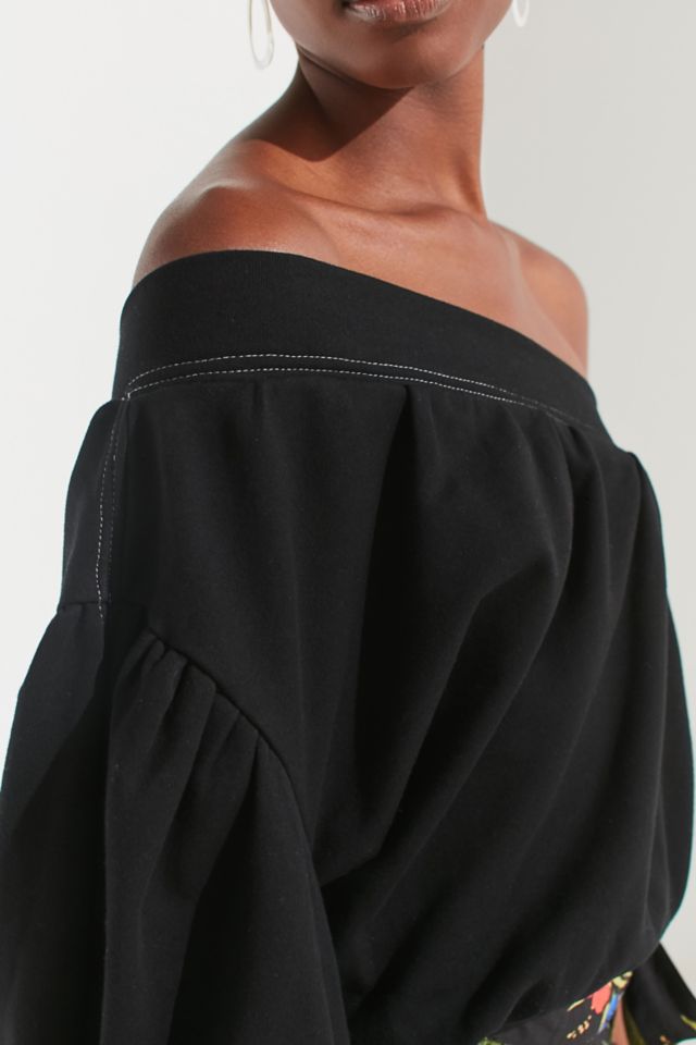 House Of Sunny Off-The-Shoulder One-Shoulder Top #3