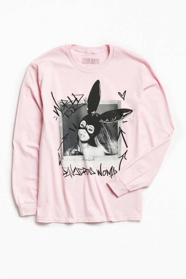 Ariana Grande DWT Dangerous Woman Long Sleeve Tee