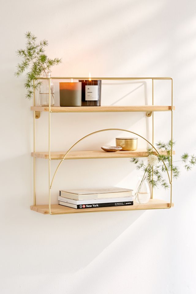 Brown Wall Shelves: 100+ Items − Sale: at $11.99+