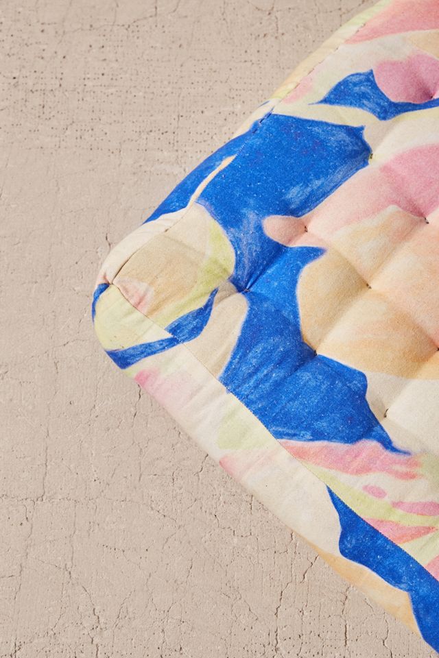 Convertible Printed Triangle Floor Cushion #5