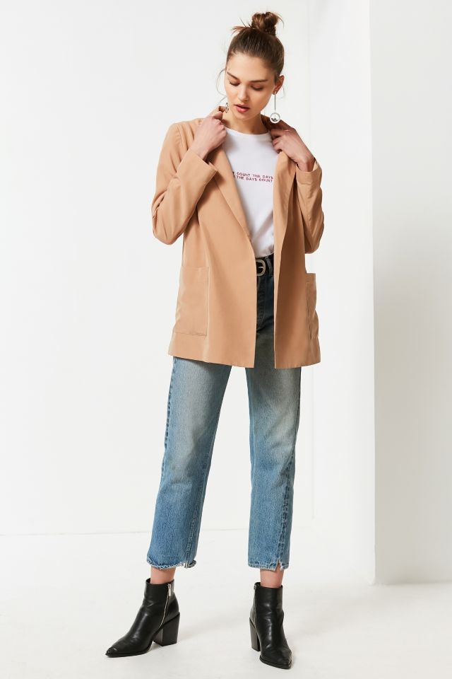 UO Drapey Belted Blazer #1