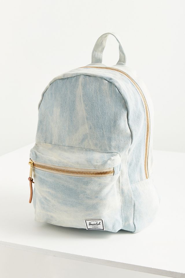 Herschel Supply Co. Grove Bleached Denim Backpack #1