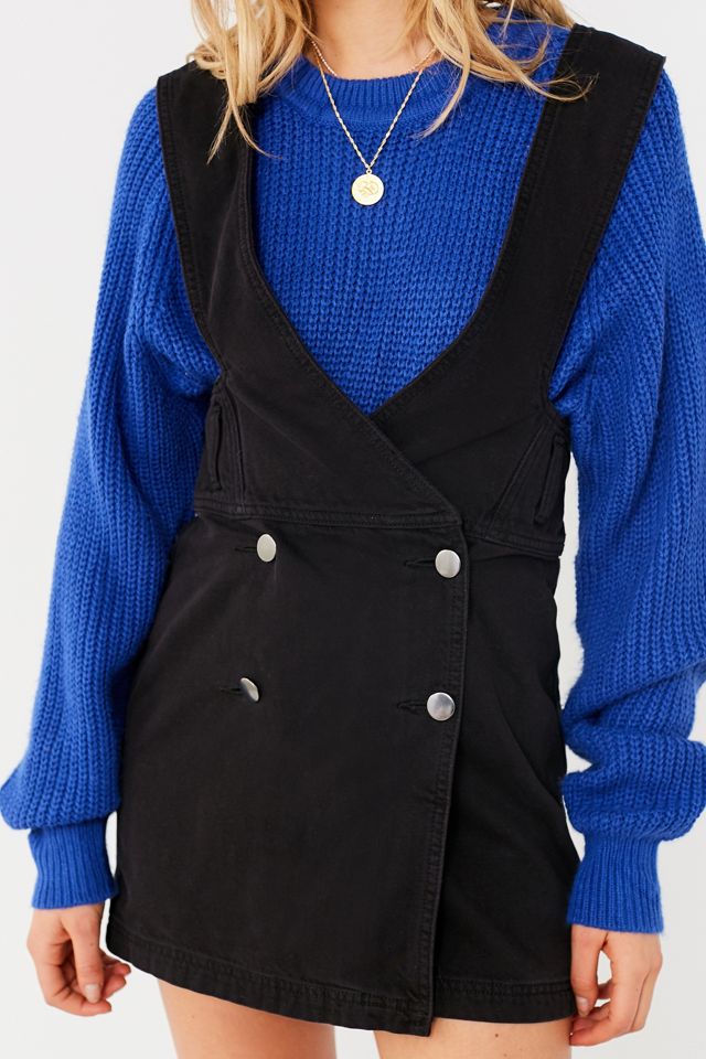 UO Double-Breasted Skirtall Overall #2