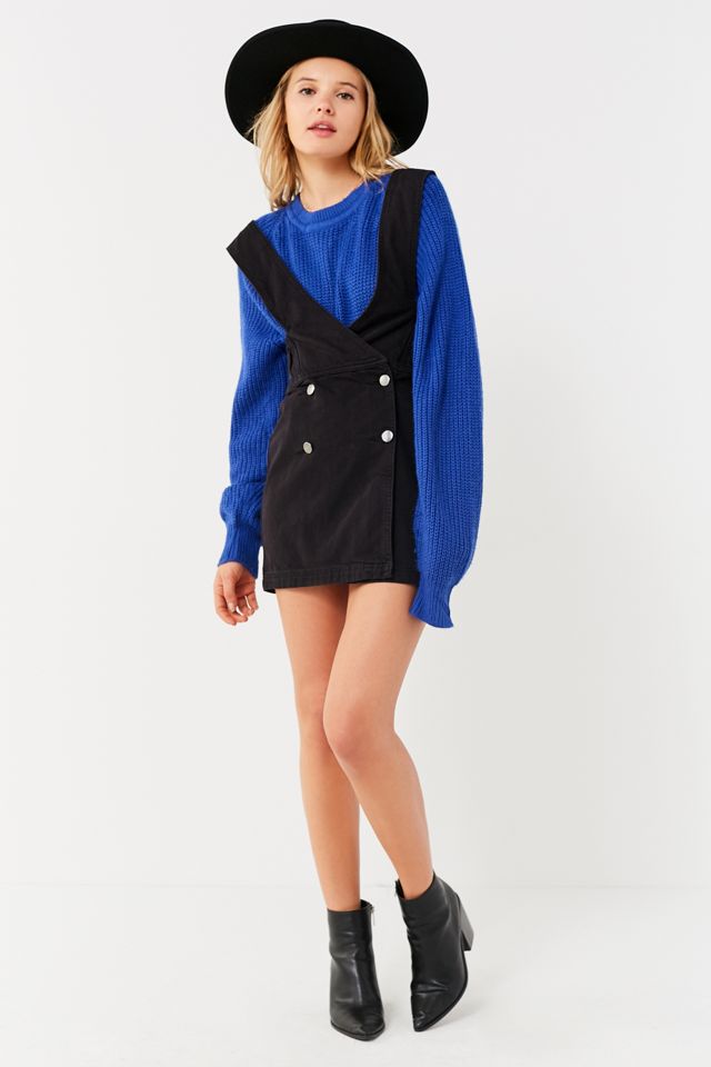 UO Double-Breasted Skirtall Overall #4