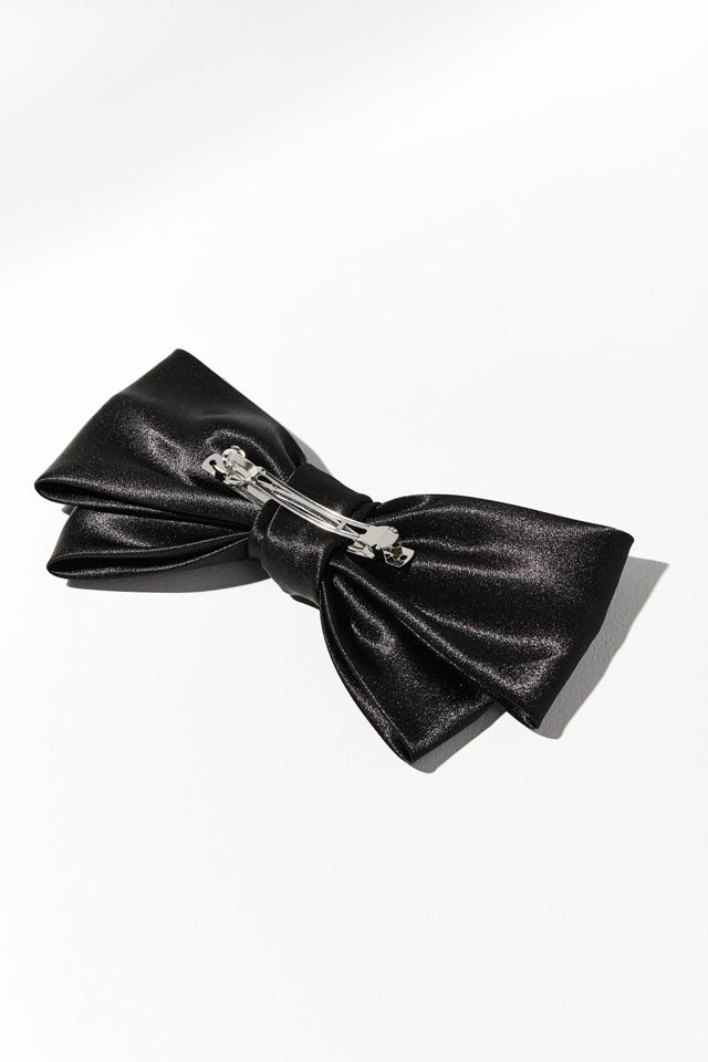 Sophie Satin Bow Hair Clip #2