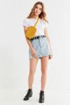 AGOLDE Quinn Denim Mini Skirt – Vega