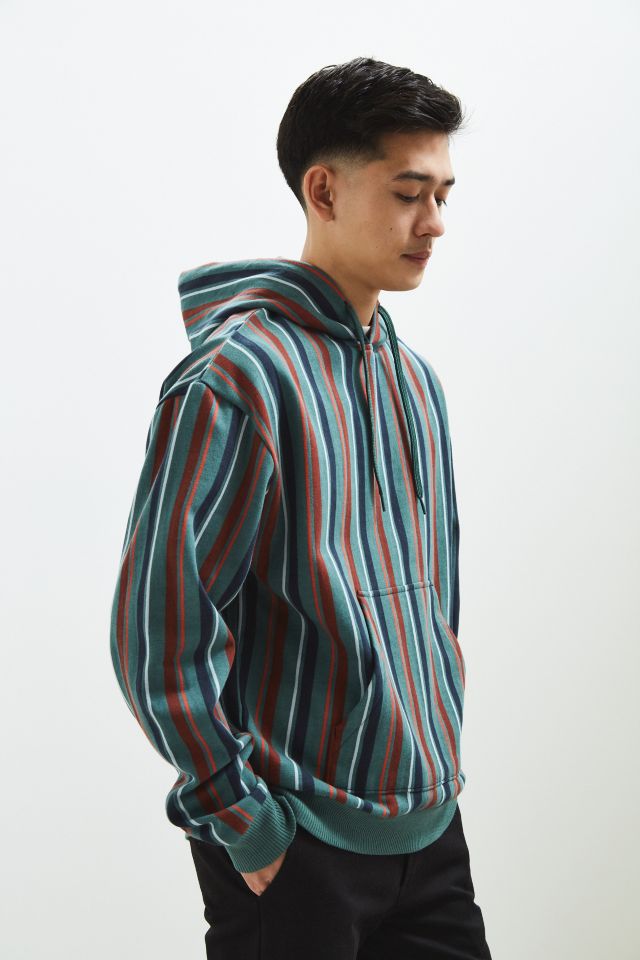 Urban outfitters striped store hoodie