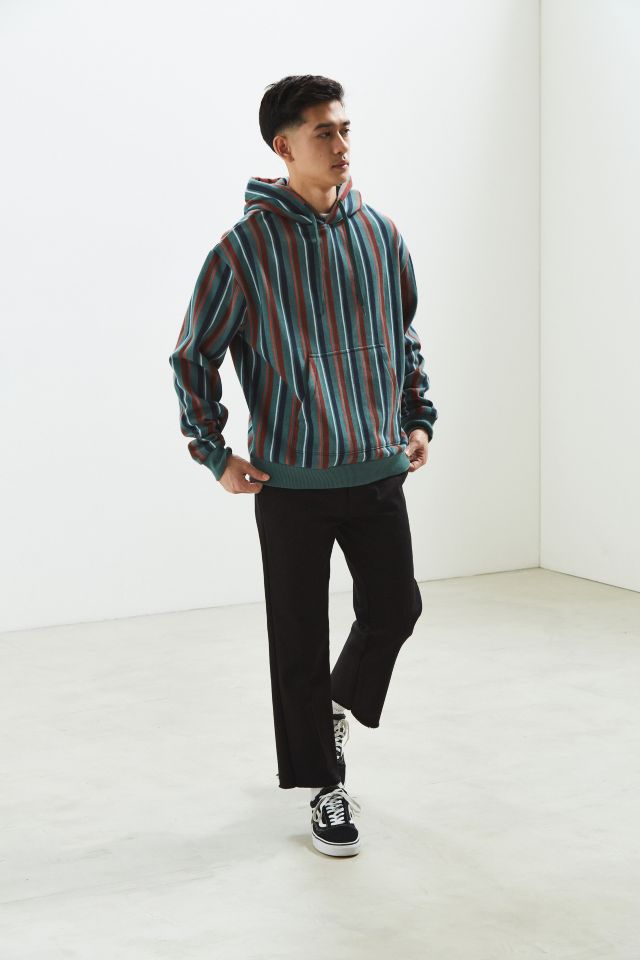 UO Vertical Stripe Hoodie Sweatshirt