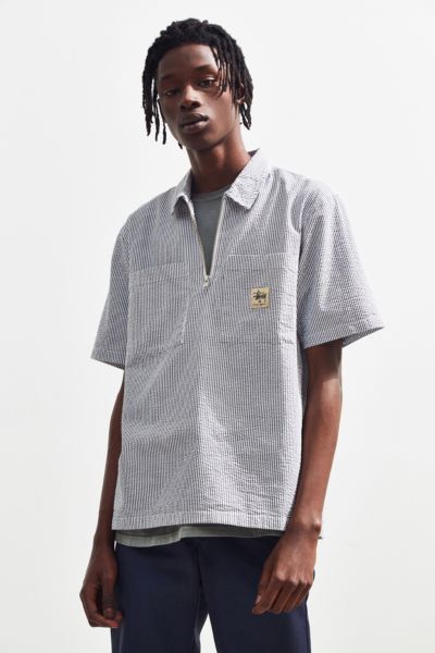 stussy zip shirt