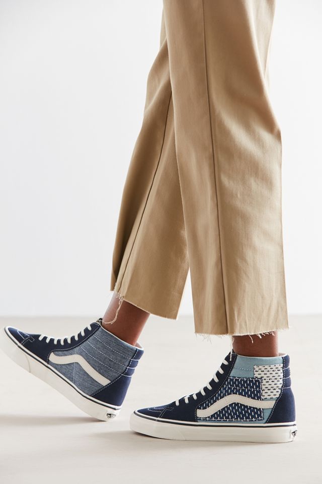 Vans Sk8-Hi Patchwork Denim Sneaker #2