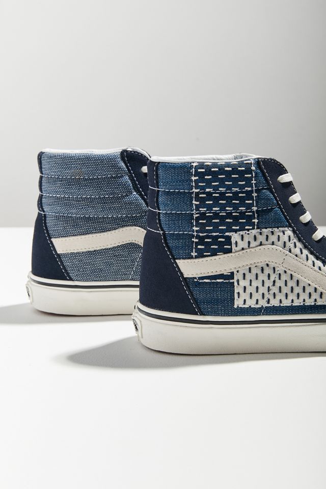 Vans Sk8-Hi Patchwork Denim Sneaker #4