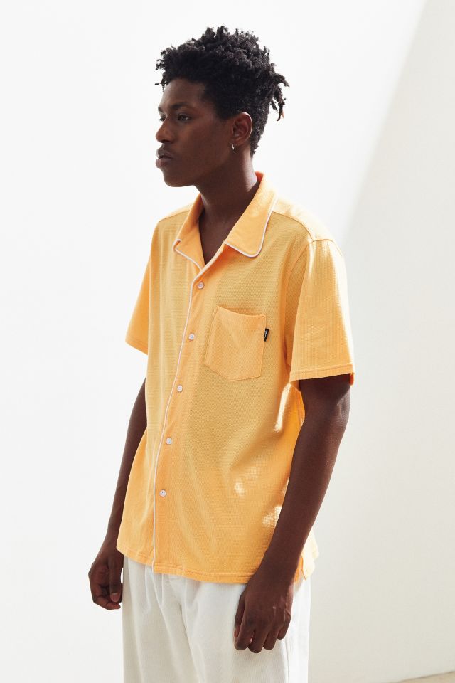 Stussy Sid Mesh Short Sleeve Button-Down Shirt #2