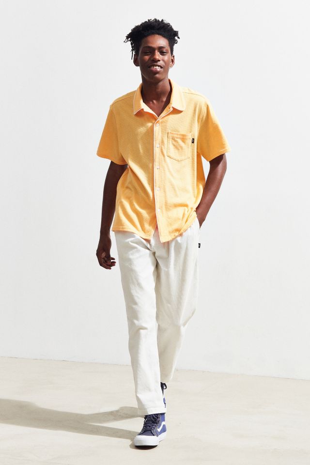 Stussy Sid Mesh Short Sleeve Button-Down Shirt #5