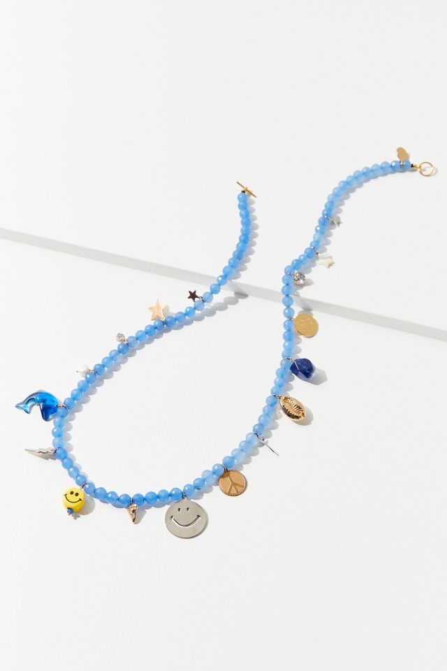 Venessa Arizaga Blue Hawaiian Necklace #1