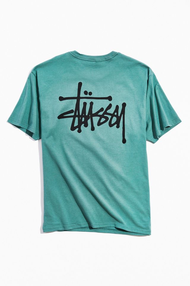 Stussy Logo Heavyweight Cotton Tee | Urban Outfitters