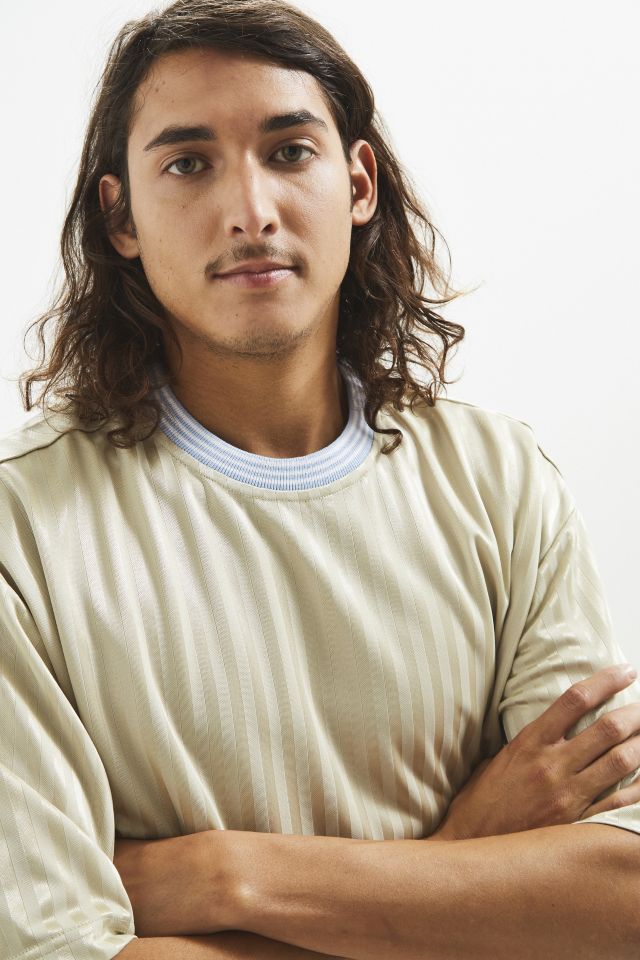 UO Vertical Striped Jersey Tee #3