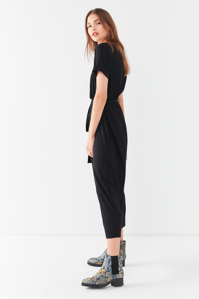 Robe t-shirt longue à ceinture UO #5