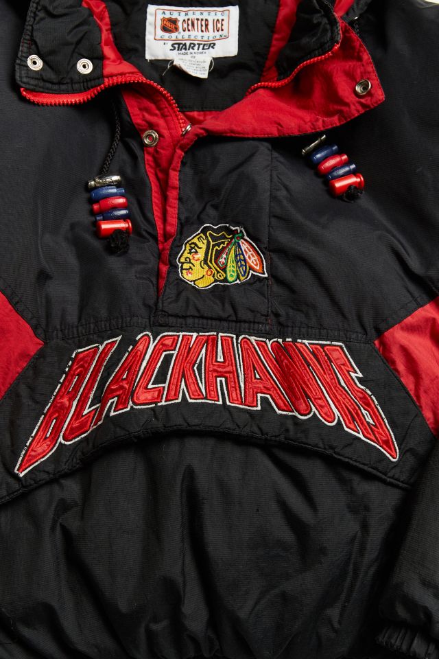 Vintage Starter Chicago Blackhawks Anorak Jacket #5