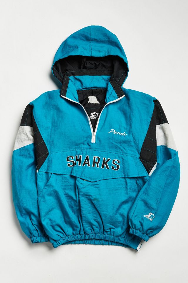 Urban Outfitters Vintage Starter San Jose Sharks Anorak Jacket in