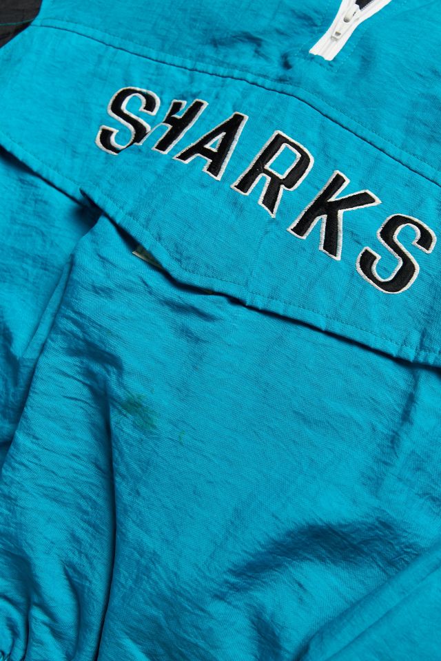 Vintage Starter San Jose Sharks Anorak Jacket #4