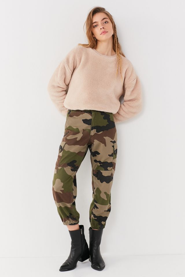 Vintage Cropped Camo Pant #1