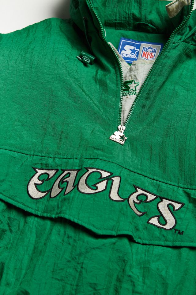 Philadelphia Eagles 90's Starter Pull-over Jacket  Eagles starter jacket,  Jackets, Philadelphia eagles