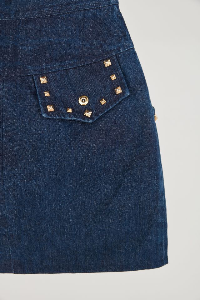 Vintage ‘90s Studded Denim Skirt #3