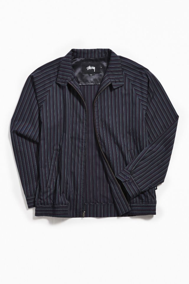 若者の大愛商品 美品｜Stussy｜Bryan Stripe ｜レア｜L Jacket