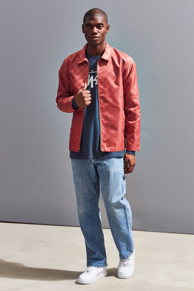 Stussy tonal hot sale check jacket