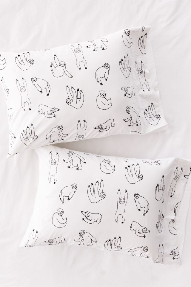 Sloth Pillowcase Set #1