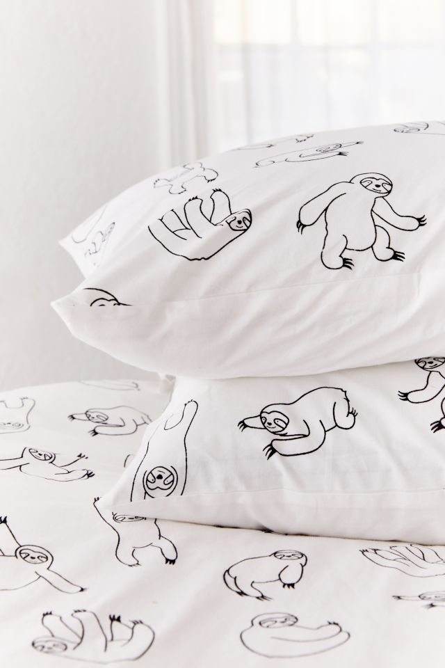 Sloth Pillowcase Set #2
