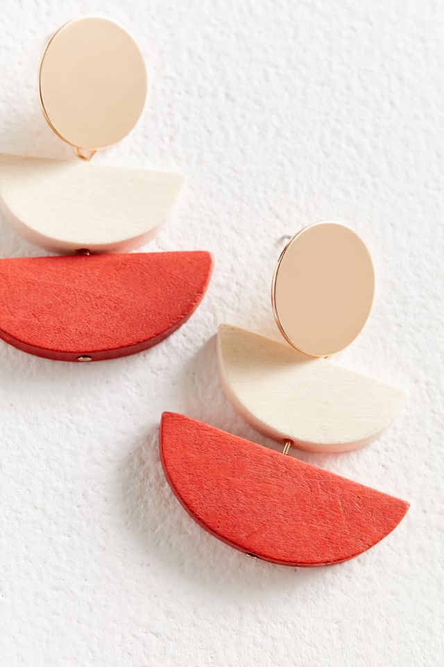 Joan Half Moon Drop Earring #2