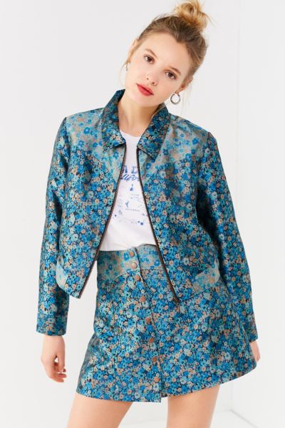 UO Western Floral Gas Jacket | Urban Outfitters