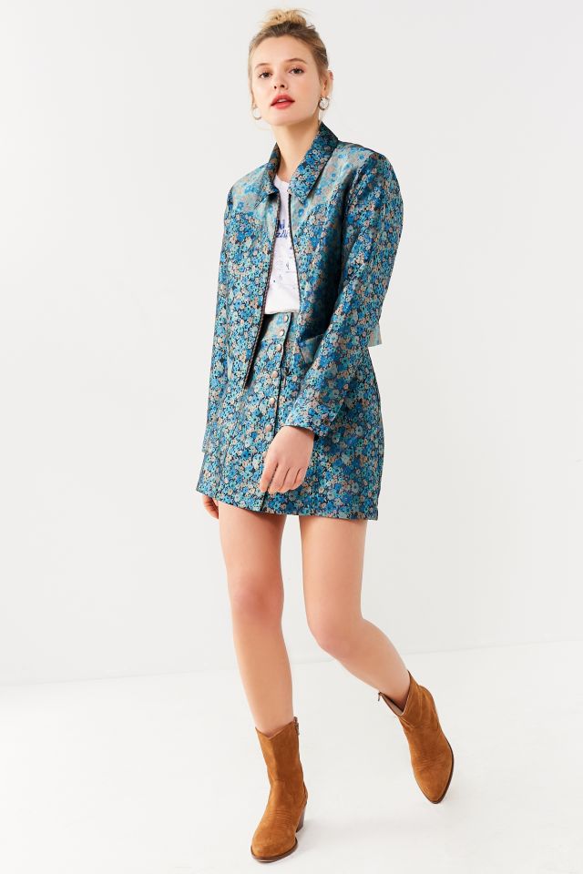 UO Western Floral Gas Jacket #1