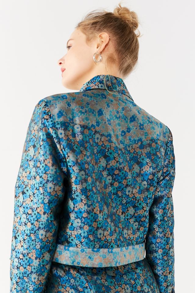 UO Western Floral Gas Jacket