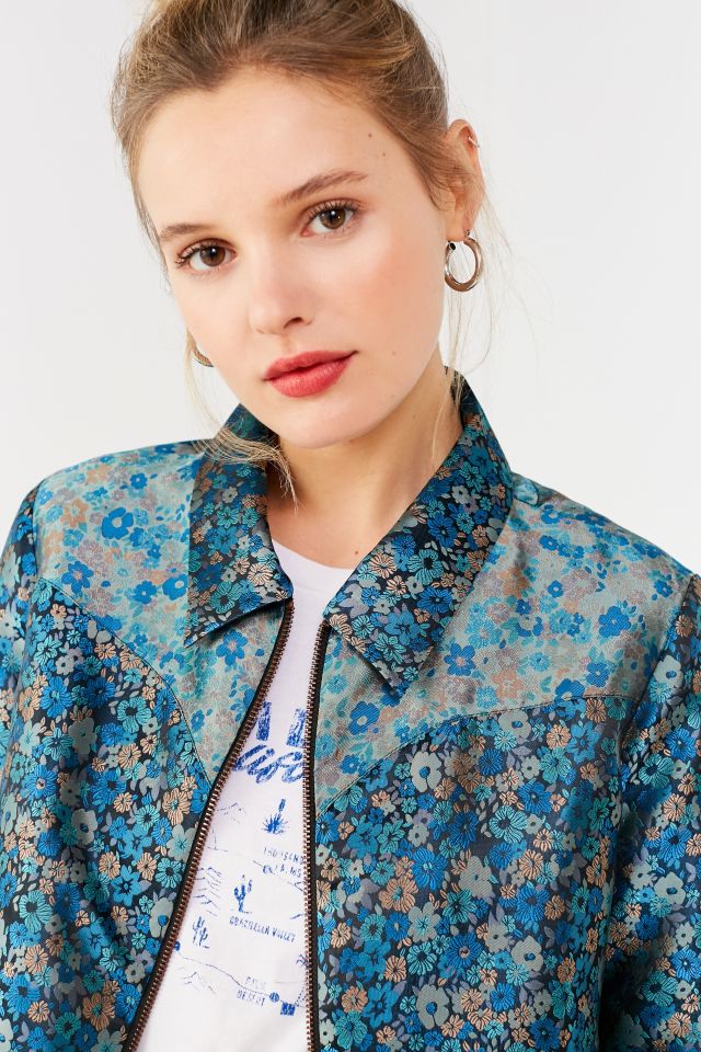 Urban outfitters floral on sale jacket