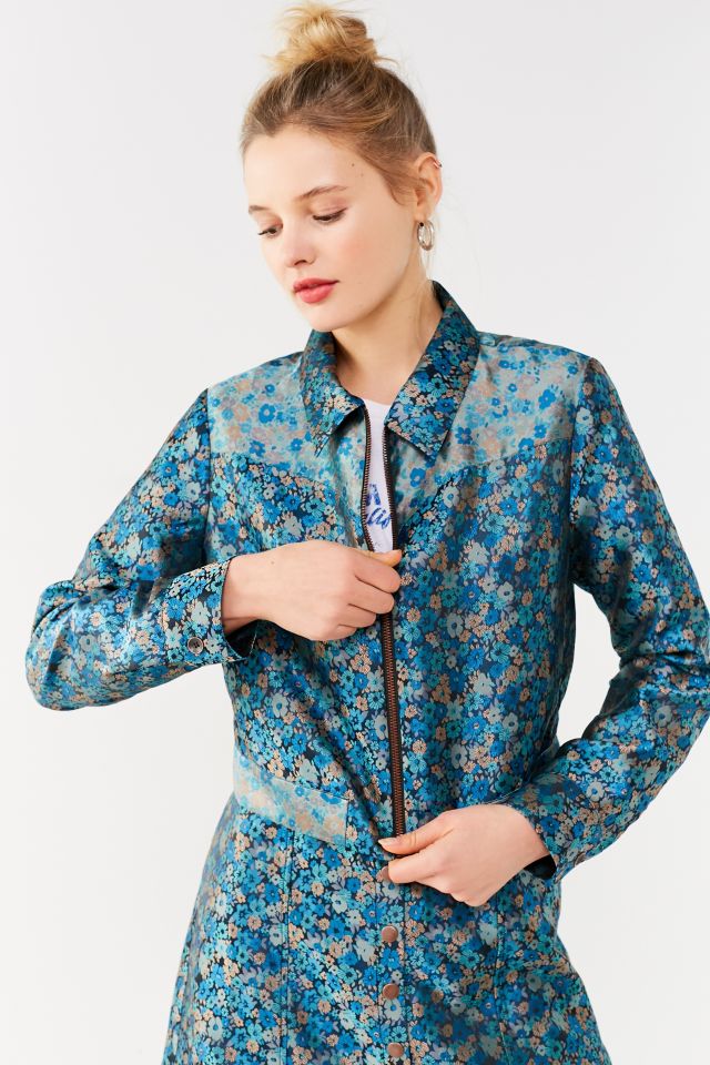 UO Western Floral Gas Jacket #5