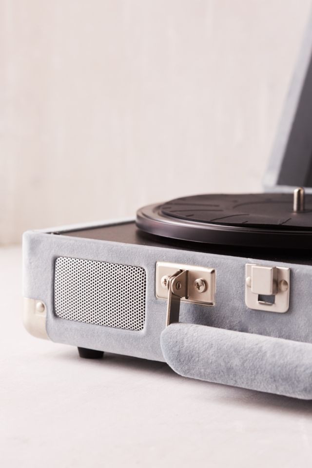 Crosley UO Exclusive Slate Velvet Cruiser Bluetooth Record Player #3