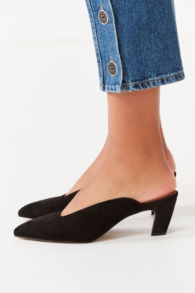 Intentionally Blank Perf Suede Mule | Urban Outfitters