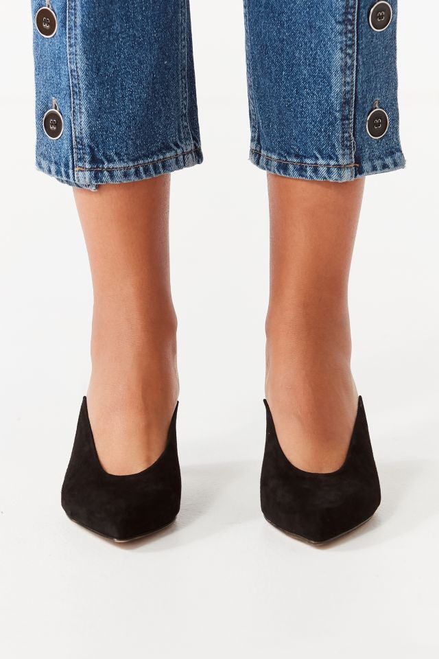 Intentionally Blank Perf Suede Mule #3