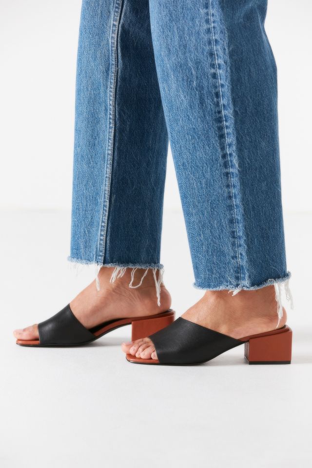 Intentionally Blank Roll Asymmetrical Mule Heel #2