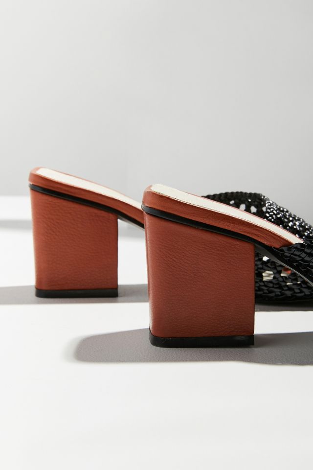 Intentionally Blank Roll Woven Mule Heel #2